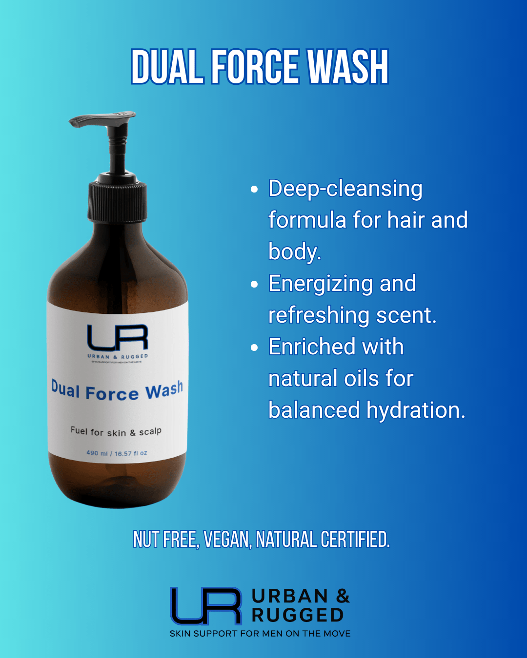 Dual Force Wash - Urban & Rugged