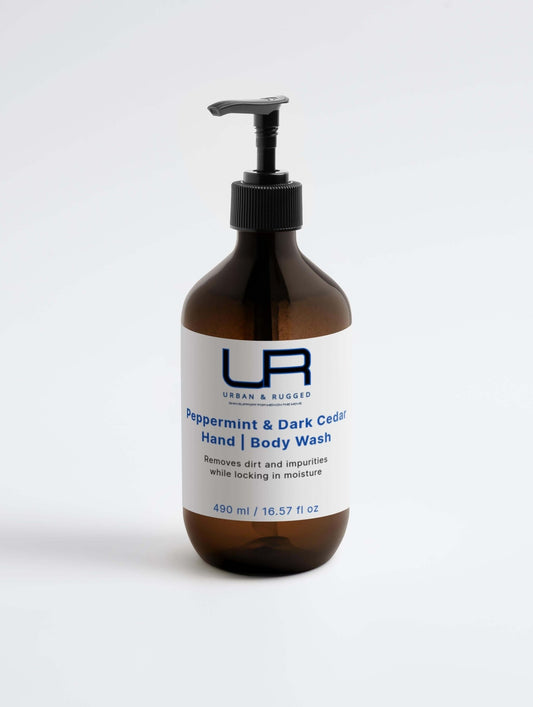 Peppermint & Dark Cedar Hand | Body Wash - Urban & Rugged