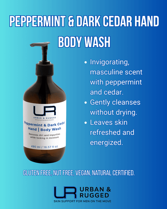 Peppermint & Dark Cedar Hand | Body Wash - Urban & Rugged
